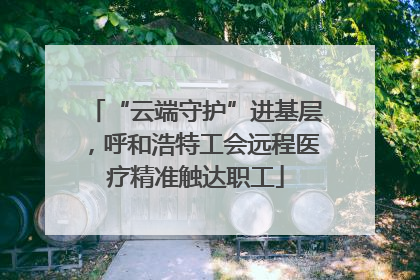 “云端守护”进基层，呼和浩特工会远程医疗精准触达职工