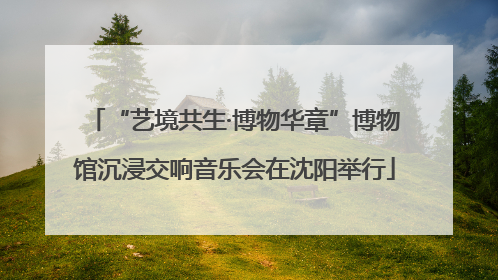 “艺境共生·博物华章”博物馆沉浸交响音乐会在沈阳举行