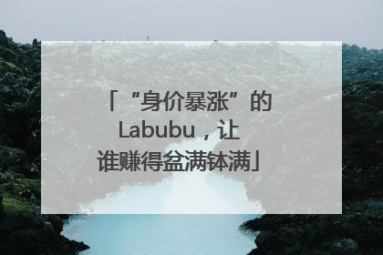 “身价暴涨”的Labubu，让谁赚得盆满钵满