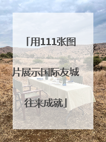 用111张图片展示国际友城往来成就