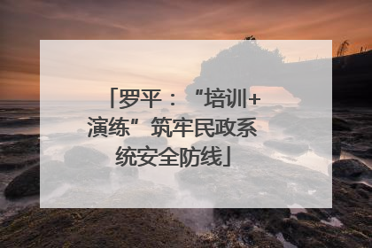 罗平：“培训+演练”筑牢民政系统安全防线