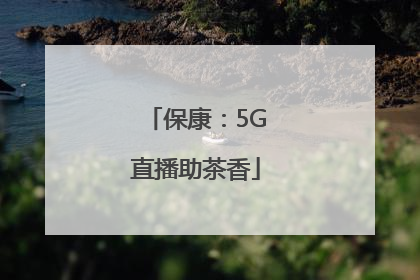 保康：5G直播助茶香