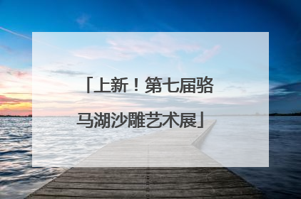 上新!第七届骆马湖沙雕艺术展