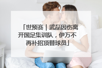 世预赛｜武磊因伤离开国足集训队，伊万不再补招顶替球员