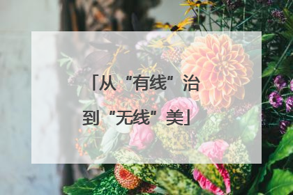 从“有线”治到“无线”美