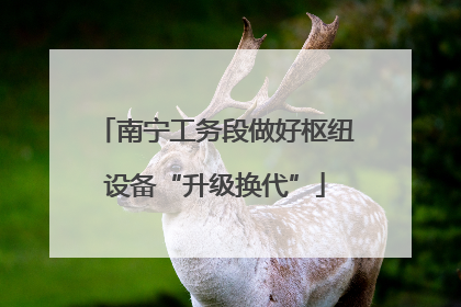 南宁工务段做好枢纽设备“升级换代”