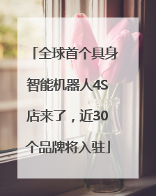 全球首个具身智能机器人4S店来了，近30个品牌将入驻