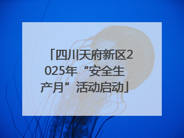 四川天府新区2025年“安全生产月”活动启动