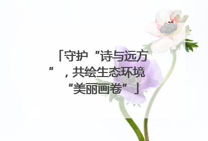 守护“诗与远方”，共绘生态环境“美丽画卷”