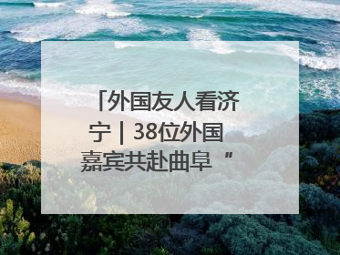 外国友人看济宁｜38位外国嘉宾共赴曲阜“文化之约”
