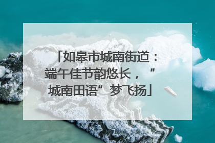 如皋市城南街道：端午佳节韵悠长，“城南田语”梦飞扬