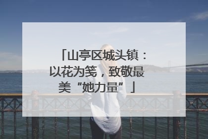 山亭区城头镇：以花为笺，致敬最美“她力量”