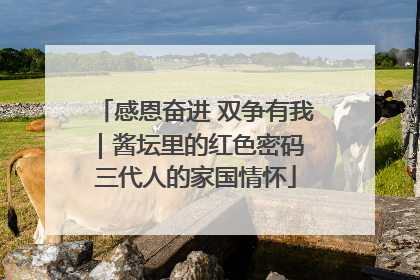 感恩奋进 双争有我｜酱坛里的红色密码 三代人的家国情怀