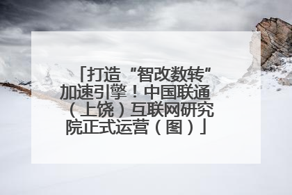 打造“智改数转”加速引擎！中国联通（上饶）互联网研究院正式运营（图）