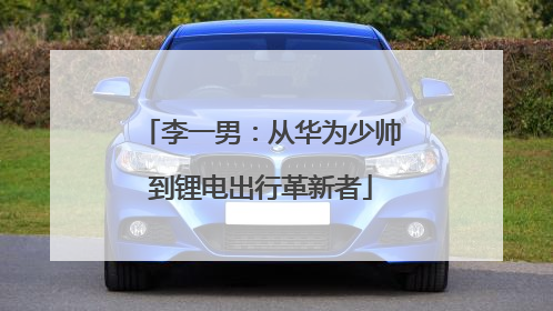 李一男：从华为少帅到锂电出行革新者
