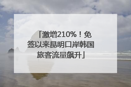 激增210%！免签以来昆明口岸韩国旅客流量飙升