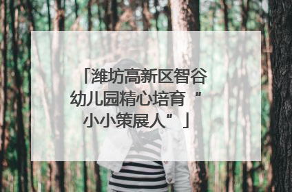 潍坊高新区智谷幼儿园精心培育“小小策展人”