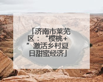 济南市莱芜区：“樱桃+”激活乡村夏日甜蜜经济