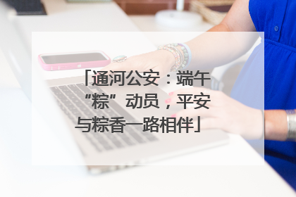通河公安：端午“粽”动员，平安与粽香一路相伴