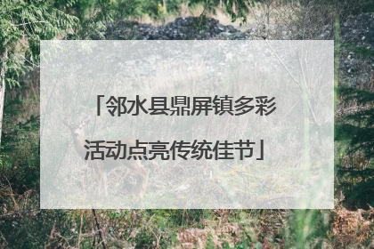 邻水县鼎屏镇多彩活动点亮传统佳节