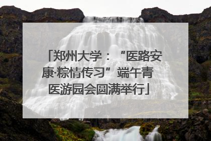 郑州大学：“医路安康·粽情传习”端午青医游园会圆满举行