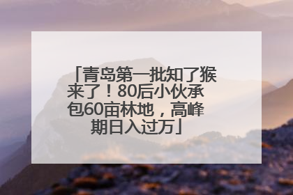 青岛第一批知了猴来了！80后小伙承包60亩林地，高峰期日入过万