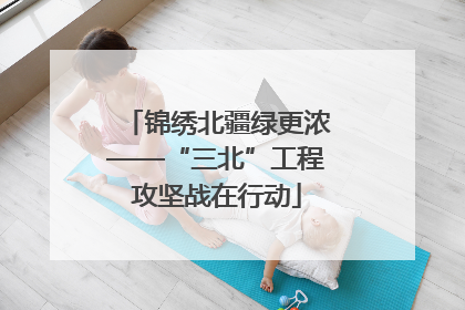 锦绣北疆绿更浓——“三北”工程攻坚战在行动