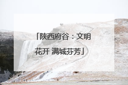 陕西府谷：文明花开 满城芬芳