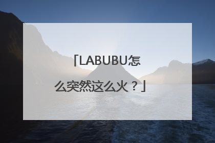 LABUBU怎么突然这么火？